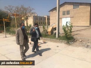 بازدید ریاست برنامه و بودجه استان از دانشگاه فنی وحرفه ای 4