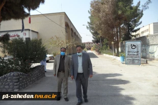 بازدید ریاست برنامه و بودجه استان از دانشگاه فنی وحرفه ای 8