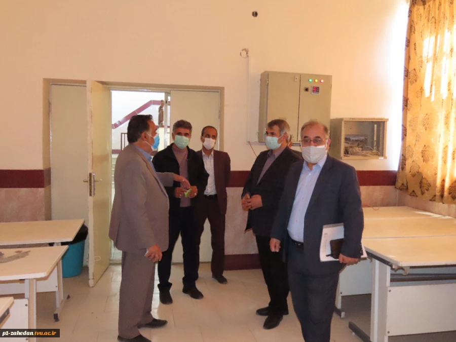 بازدیدهیئت نظارت و ارزیابی دانشگاه سیستان وبلوچستان 4