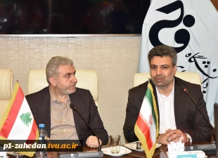 دیدار هیئت رئیسه دانشگاه فنی و حرفه‌ای کشور با وزیر کار کشور لبنان و هیئت همراه 2