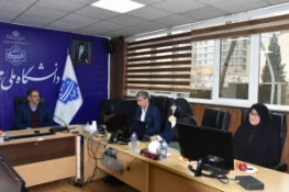 دیدار جمعی از اعضای بنیاد حامیان دانشگاه ملی مهارت با ریاست دانشگاه 2