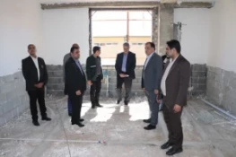 بازدید رئیس دانشگاه ملی مهارت از آموزشکده دختران اهواز و پروژه نیمه‌تمام خیرساز در آموزشکده 3