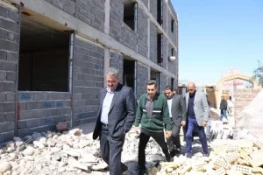 بازدید رئیس دانشگاه ملی مهارت از آموزشکده دختران اهواز و پروژه نیمه‌تمام خیرساز در آموزشکده 4