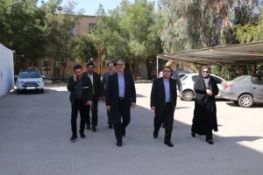بازدید رئیس دانشگاه ملی مهارت از آموزشکده دختران اهواز و پروژه نیمه‌تمام خیرساز در آموزشکده 6