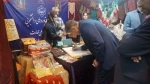 بازدید وزیر علوم به همراه رئیس دانشگاه ملی مهارت و مسئولین کشوری از غرفه دانشگاه ملی مهارت واحد استانی سیستان و بلوچستان  3
