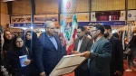 بازدید وزیر علوم به همراه رئیس دانشگاه ملی مهارت و مسئولین کشوری از غرفه دانشگاه ملی مهارت واحد استانی سیستان و بلوچستان  5