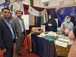 بازدید وزیر علوم به همراه رئیس دانشگاه ملی مهارت و مسئولین کشوری از غرفه دانشگاه ملی مهارت واحد استانی سیستان و بلوچستان  9
