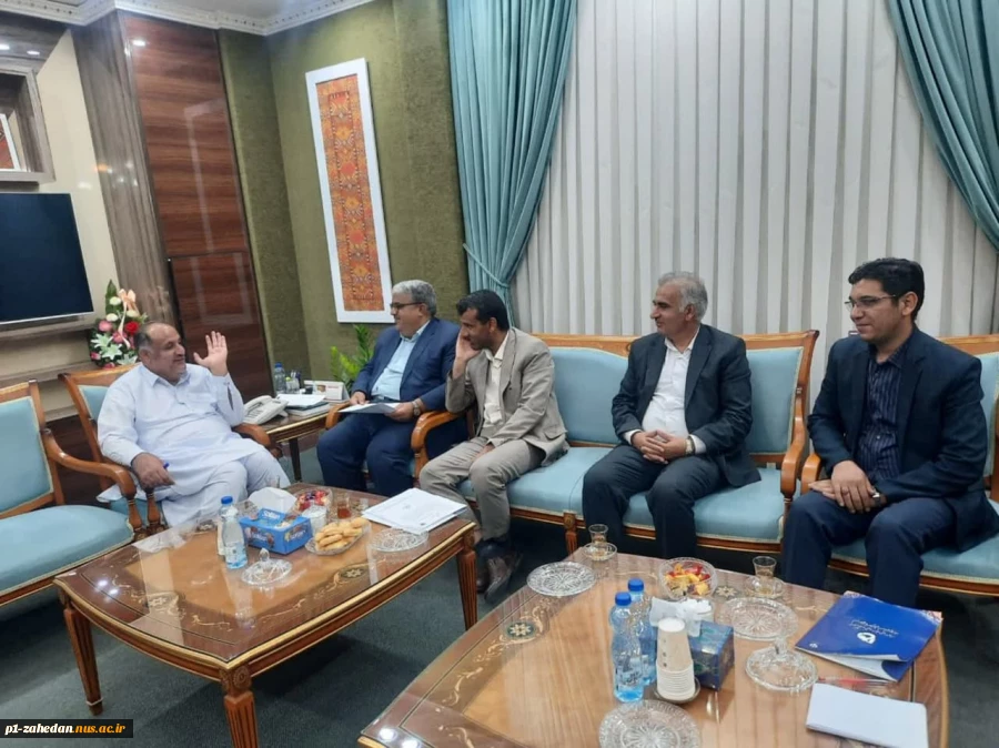 دیدار ریاست  دانشگاه ملی مهارت واحد استانی سیستان و بلوچستان با  مدیر عامل منطقه آزاد چابهار  4