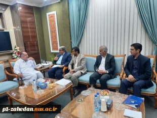 دیدار ریاست  دانشگاه ملی مهارت واحد استانی سیستان و بلوچستان با  مدیر عامل منطقه آزاد چابهار  6