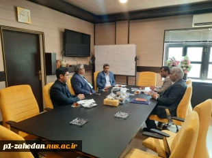 دیدار ریاست دانشگاه ملی مهارت واحد استان سیستان وبلوچستان با معاون توسعه مدیریت ومنابع منطقه آزاد چابهار 2