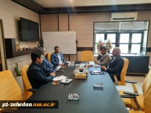دیدار ریاست دانشگاه ملی مهارت واحد استان سیستان وبلوچستان با معاون توسعه مدیریت ومنابع منطقه آزاد چابهار 4