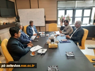 دیدار ریاست دانشگاه ملی مهارت واحد استان سیستان وبلوچستان با معاون توسعه مدیریت ومنابع منطقه آزاد چابهار 5