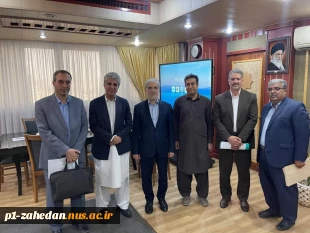 دیدار رئیس دانشگاه ملی مهارت  باتفاق رئیس دانشگاه ملی مهارت واحد استانی سیستان و بلوچستان و نماینده مردم چابهار در مجلسشورای اسلامی با وزیر علوم، تحقیقات و فناوری  2
