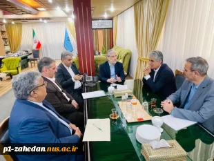دیدار رئیس دانشگاه ملی مهارت  باتفاق رئیس دانشگاه ملی مهارت واحد استانی سیستان و بلوچستان و نماینده مردم چابهار در مجلسشورای اسلامی با وزیر علوم، تحقیقات و فناوری  4