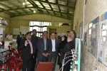 بازدید ریاست دانشگاه ملی مهارت، هیئت همراه و دکتر معظمی، عضو هیئت امنای دانشگاه از آموزشکده پسران گلپایگان 5