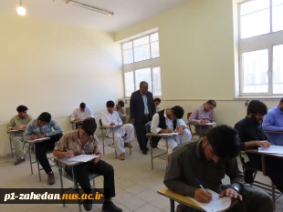 بازدید رییس دانشگاه ملی مهارت واحد استانی سیستان و بلوچستان و هیئت همراه از از حوزه های امتحانی آموزشکده های شهرستان زاهدان 3