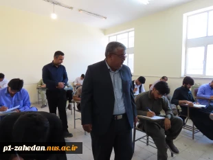 بازدید رییس دانشگاه ملی مهارت واحد استانی سیستان و بلوچستان و هیئت همراه از از حوزه های امتحانی آموزشکده های شهرستان زاهدان 4