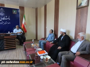 گسترش همکاری های مهدوی دردیدار  رئیس دانشگاه ملی مهارت واحداستان سیستان و بلوچستان با  مدیربنیاد مهدویت استان سیستان  وبلوچستان 2