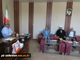 گسترش همکاری های مهدوی دردیدار  رئیس دانشگاه ملی مهارت واحداستان سیستان و بلوچستان با  مدیربنیاد مهدویت استان سیستان  وبلوچستان 3