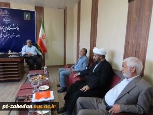 گسترش همکاری های مهدوی دردیدار  رئیس دانشگاه ملی مهارت واحداستان سیستان و بلوچستان با  مدیربنیاد مهدویت استان سیستان  وبلوچستان 4