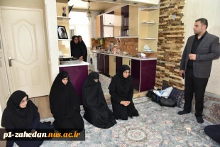 دیدار سخنگوی دولت و رئیس دانشگاه ملی مهارت با خانواده شهید زهرا چوبینی 4