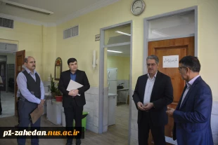 بازدید سرزده ریاست دانشگاه ملی مهارت از حوزه امتحانات پایان ترم دانشکده شهید منتظری مشهد 4